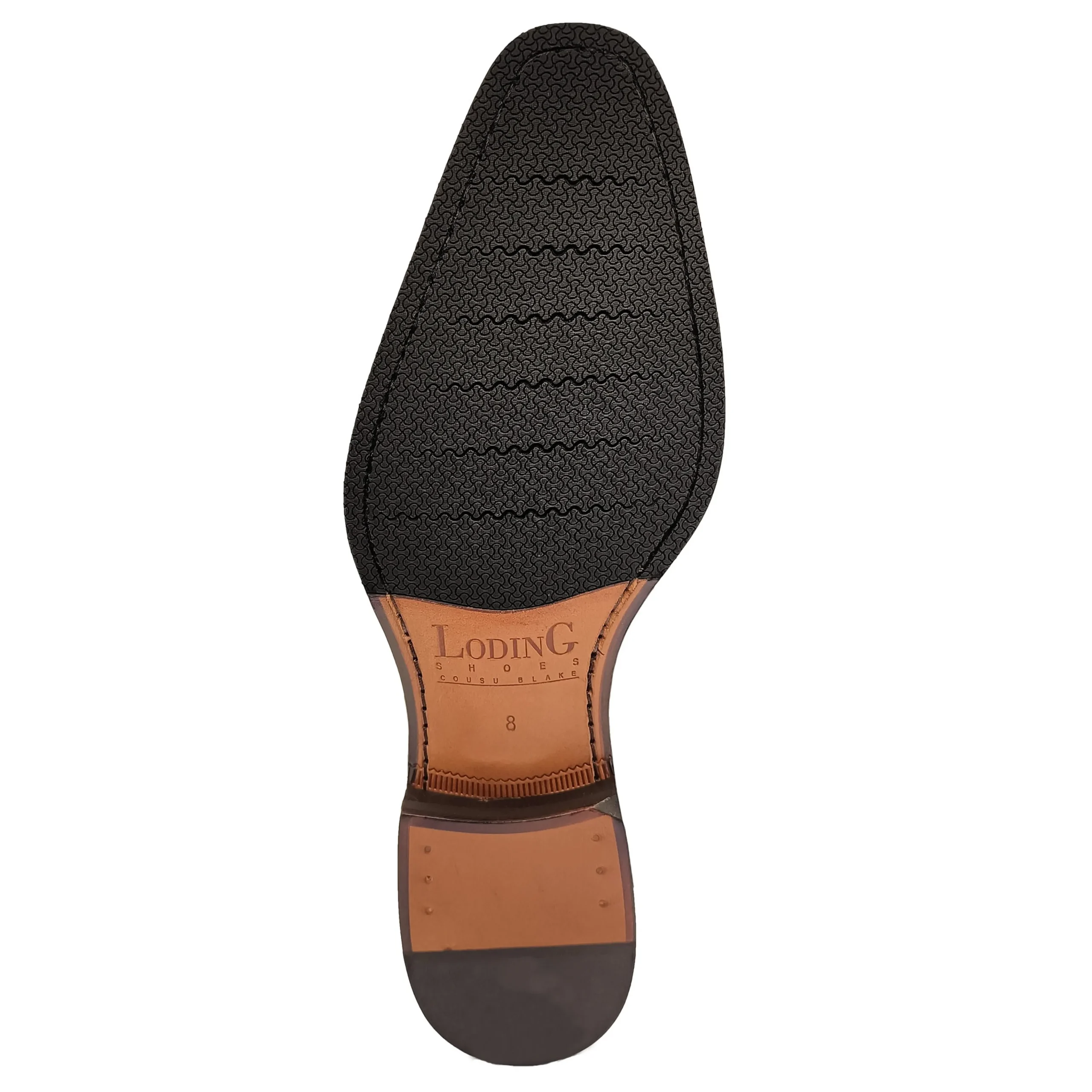 LodinG Richelieu à bout droit Albano 1001 Noir Cheap
