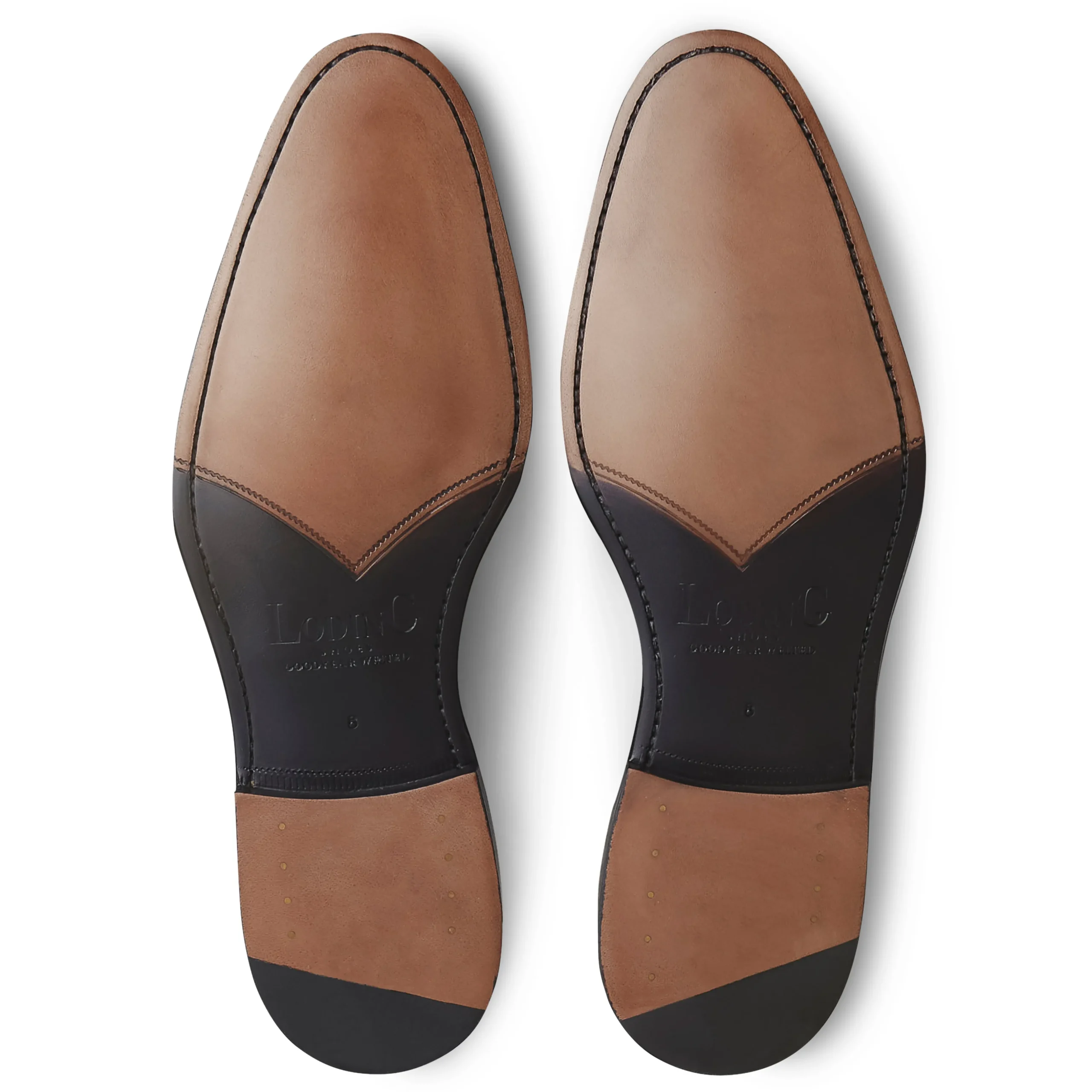 LodinG Richelieu Brogue Newton 318 Marron Clearance
